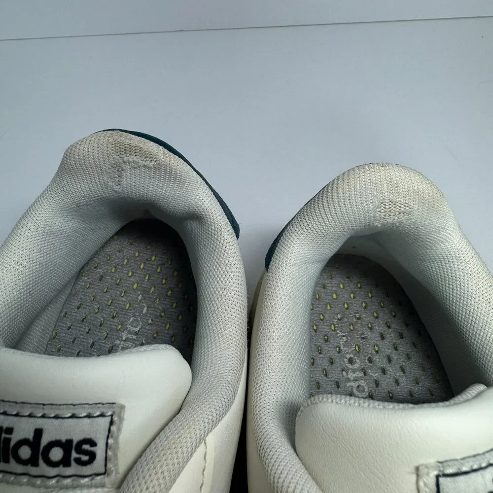 Adidas‎ Shoes GRAND COURT White Leather Sneakers Women's Size 7 Good Condition